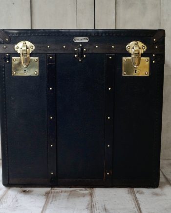 Antique “Malles Gisler Paris” Travel Trunk