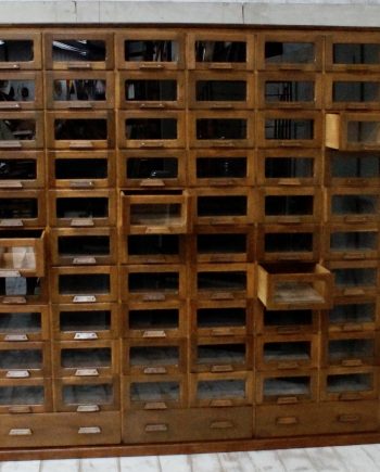 Vintage Haberdashery Shop Display Cabinet (SOLD)