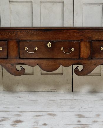 Early Georgian Oak Dresser Base