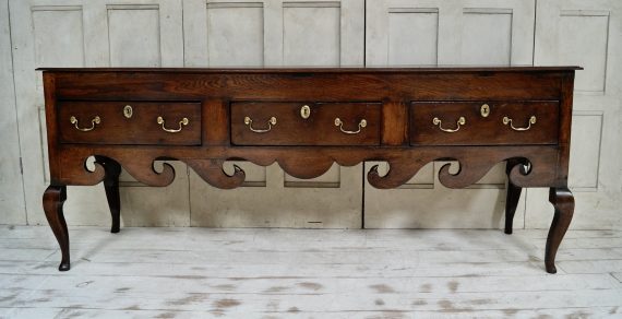 Early Georgian Oak Dresser Base