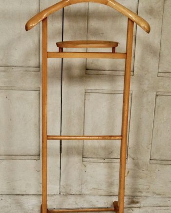 Vintage French Beech Valet Stand