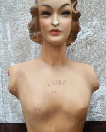 Vintage Mannequin Lubé Paris Bust