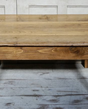 Antique French Chestnut Occasional Table