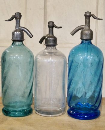 Vintage French Soda Syphons