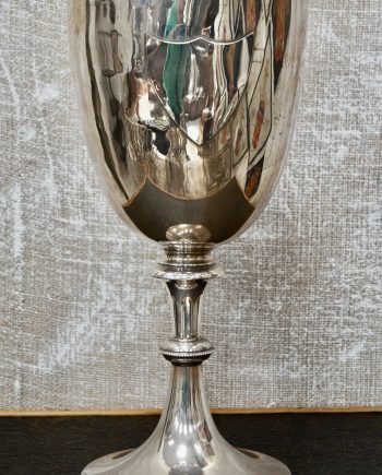 Antique Silver Mappin & Webb Large Goblet