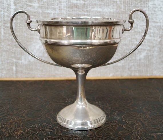 Antique Silver Loving Cup