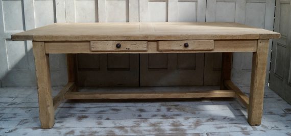 Antique Oak Farmhouse Table