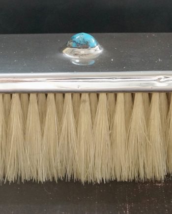 Liberty & Co Silver & Turquoise Clothes Brush