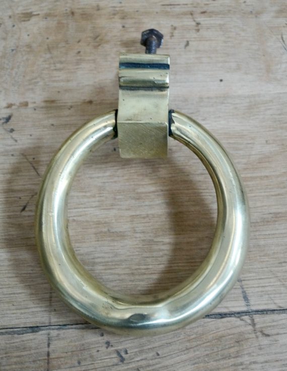Antique Brass Ring Door Knocker