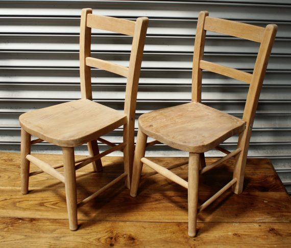 Mid Century Children’s Sunday School Chairs
