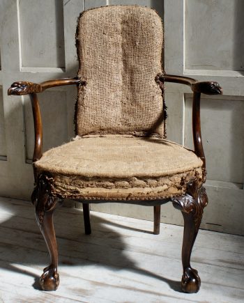 Victorian Eagle Head Elbow Chair