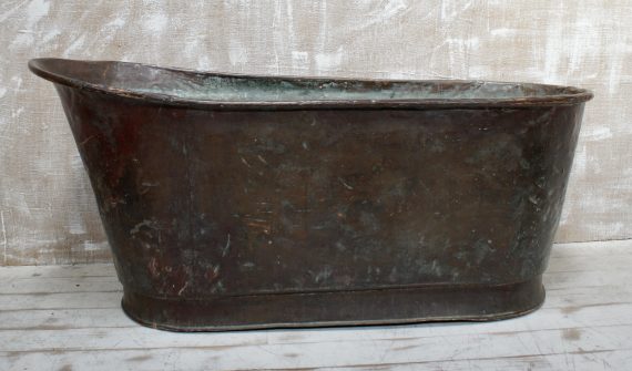 Victorian Roll Top Copper Bath Tub