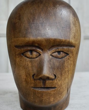 Rare Wooden German Milliners Hat Mould