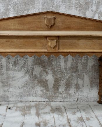 Victorian Oak Console Table