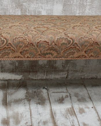 Antique Oak Barley Twist Bench