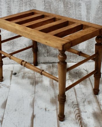 Antique William Birch Luggage Stand