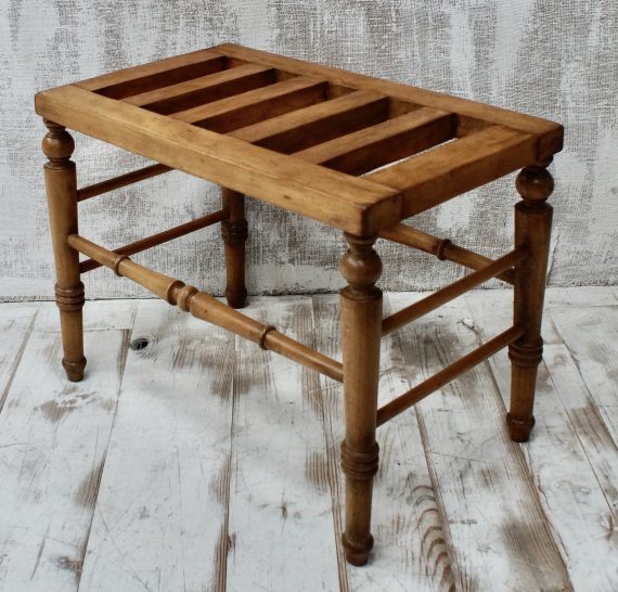 Antique William Birch Luggage Stand