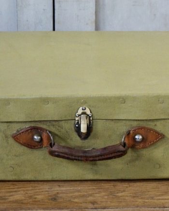 Vintage Pukka Military WWII Demob Case
