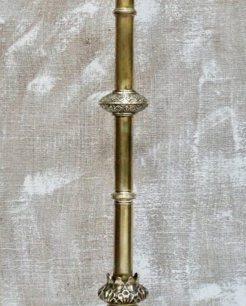 Victorian Brass Alter Candlestick
