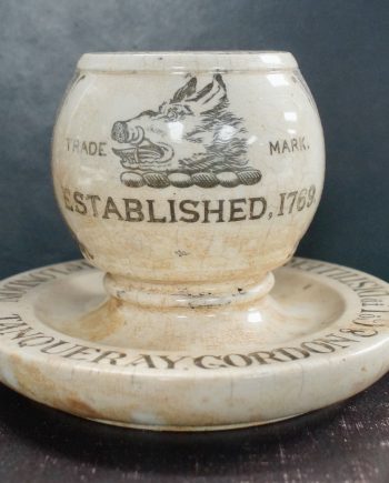 Antique Royal Doulton Gordon’s Gin & Co Ltd Match Strike