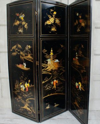 Antique Chinoiserie Room Divider