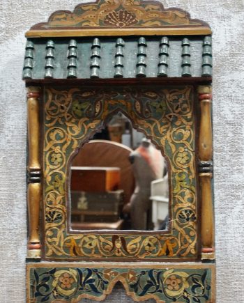 Antique Kashmiri Wall Mirror