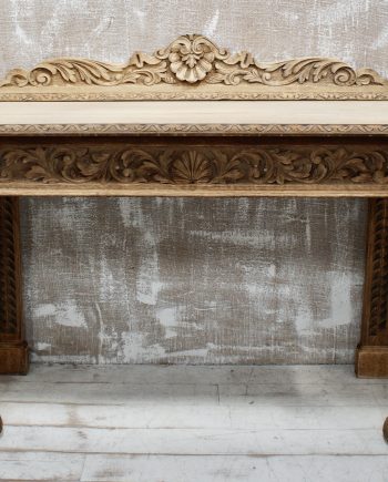 Antique Oak Hall Table