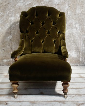 Victorian Deep Button Parlour Chair