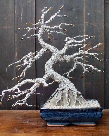 Vintage Silver Solder Cascading Bonsai Tree