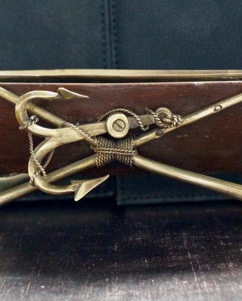 Antique Rowing Boat Cruet Centre Piece