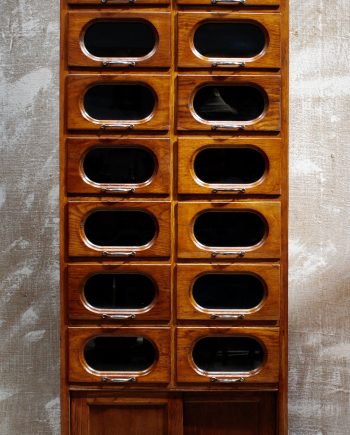 Vintage Dudley & Co Haberdashery Shop Display Cabinet