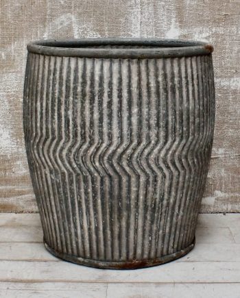 Vintage Galvanised Dolly Tub