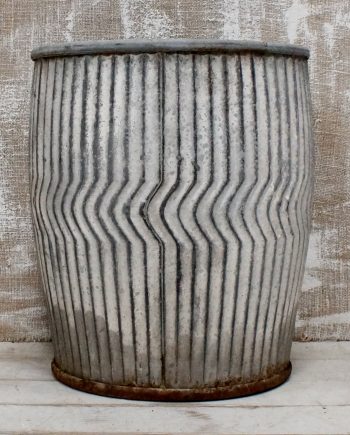 Vintage Galvanised Dolly Tub