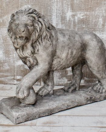 Antique Stone Medici Lion