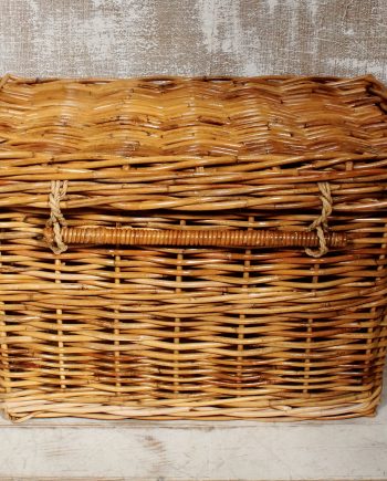 Vintage Wicker Log Basket